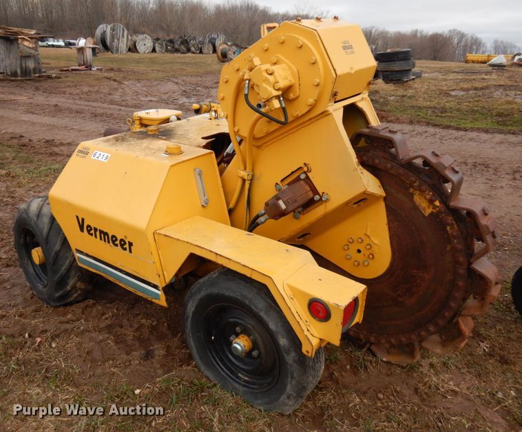 image for item HR9065 1989 Vermeer TC4  trench compactor