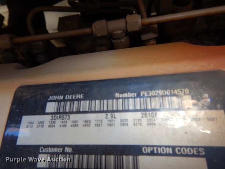 image for item HR9070 1999 Ingersoll Rand P175  air compressor