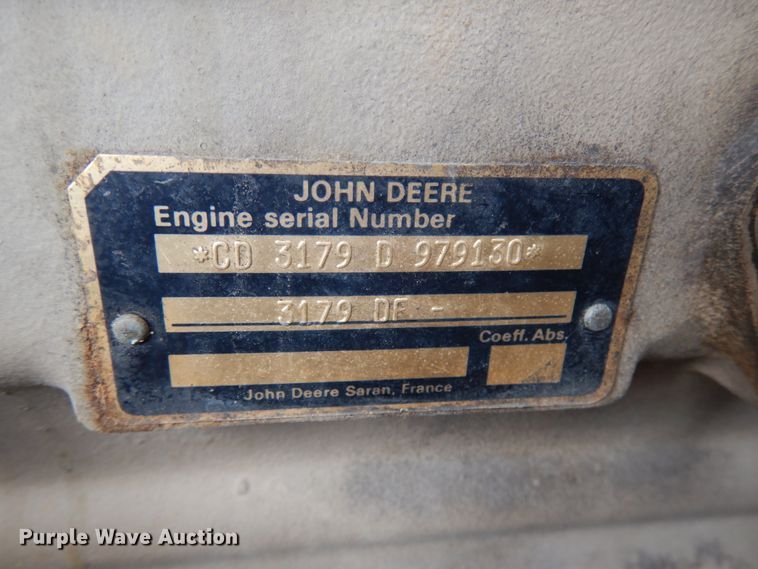 image for item HR9071 1993 Ingersoll Rand P175  air compressor