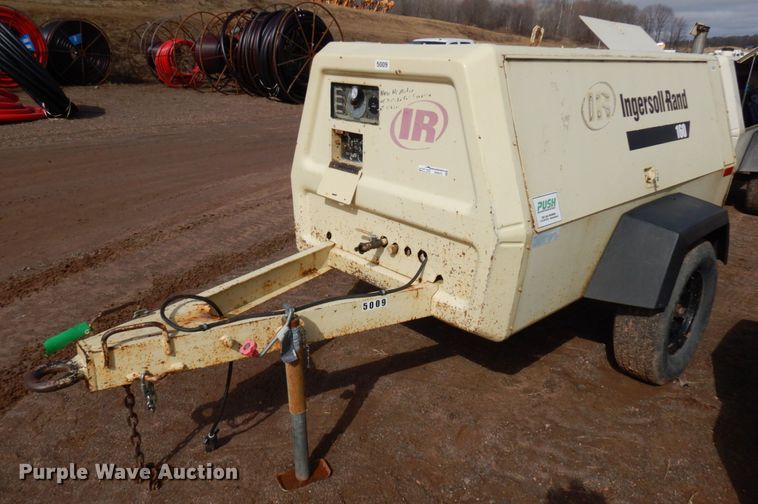 image for item HR9072 Ingersoll Rand 160  air compressor