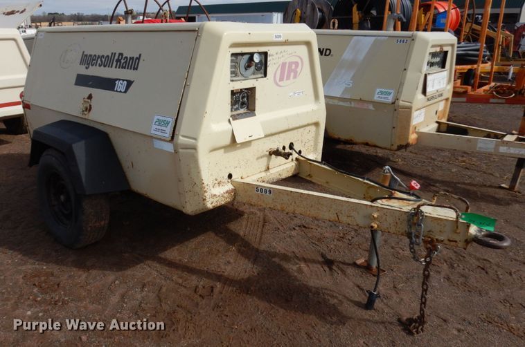 image for item HR9072 Ingersoll Rand 160  air compressor