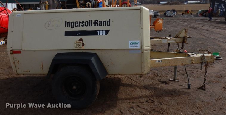 image for item HR9072 Ingersoll Rand 160  air compressor