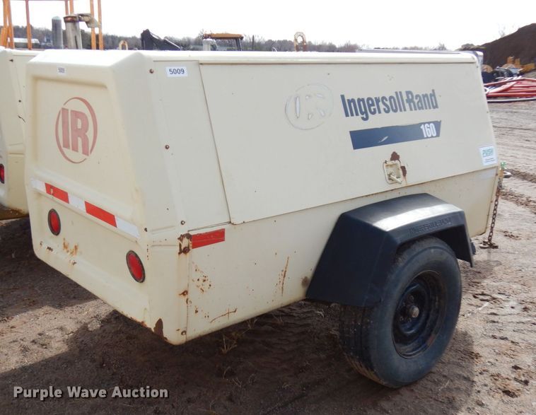 image for item HR9072 Ingersoll Rand 160  air compressor