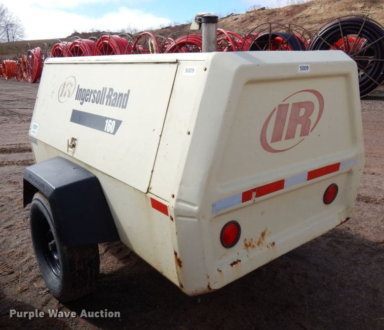 image for item HR9072 Ingersoll Rand 160  air compressor