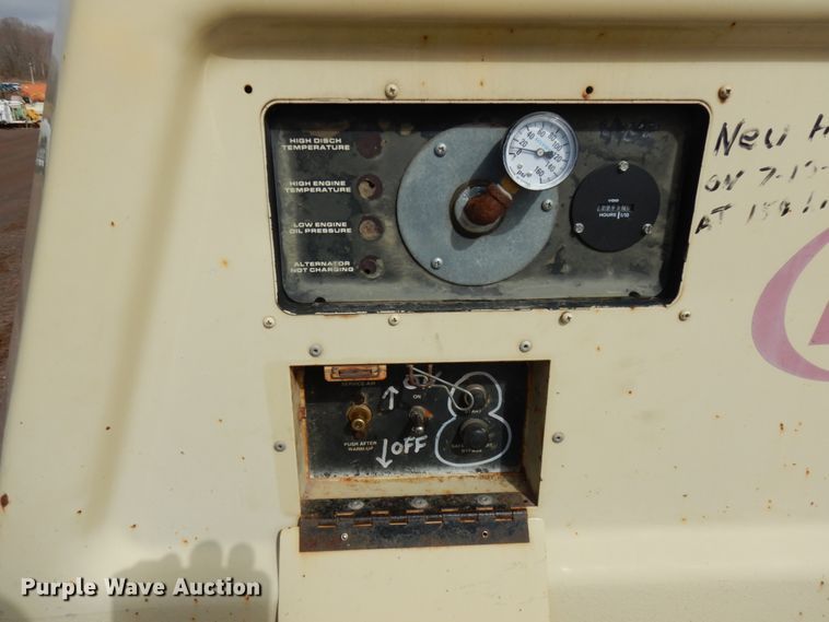 image for item HR9072 Ingersoll Rand 160  air compressor
