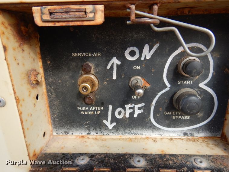 image for item HR9072 Ingersoll Rand 160  air compressor