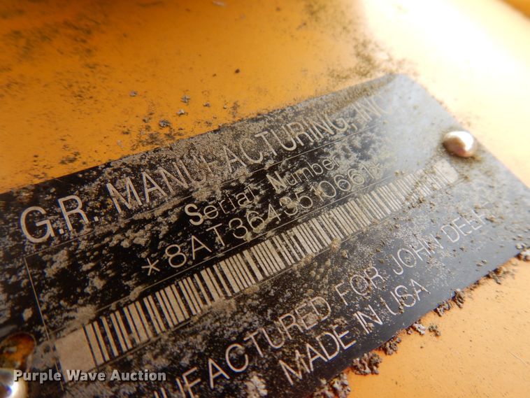 image for item HR9075 John Deere ripper