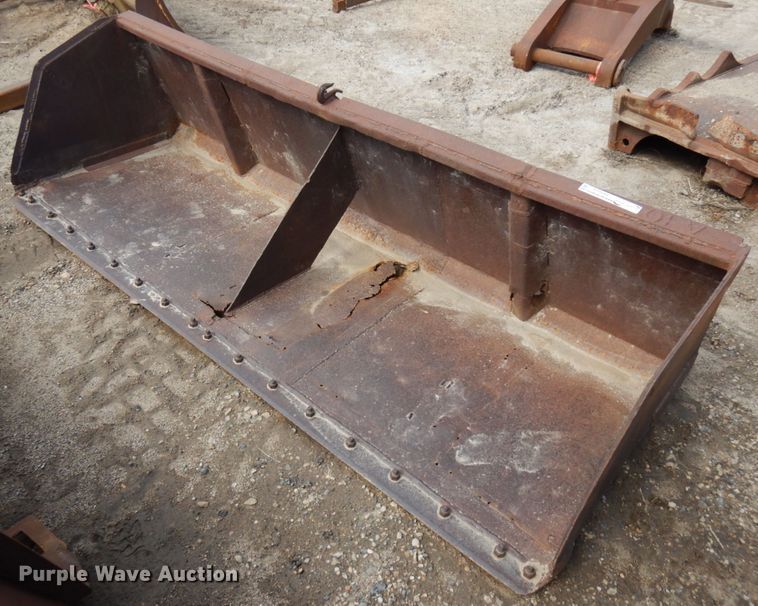 image for item HR9108 96"W skid steer bucket