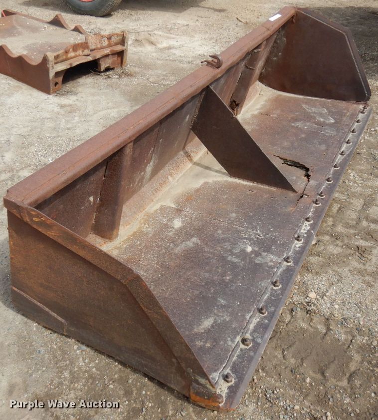 image for item HR9108 96"W skid steer bucket