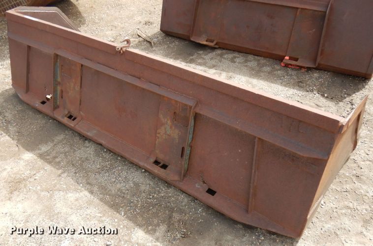 image for item HR9108 96"W skid steer bucket