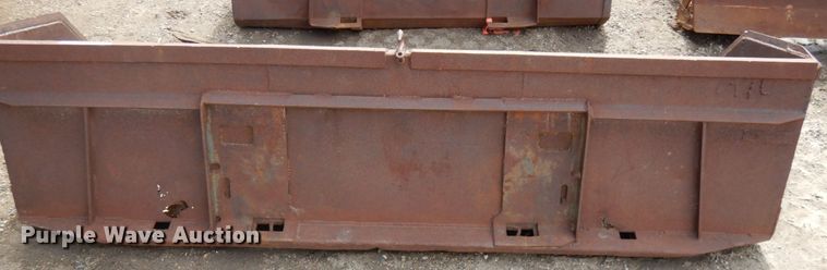 image for item HR9108 96"W skid steer bucket