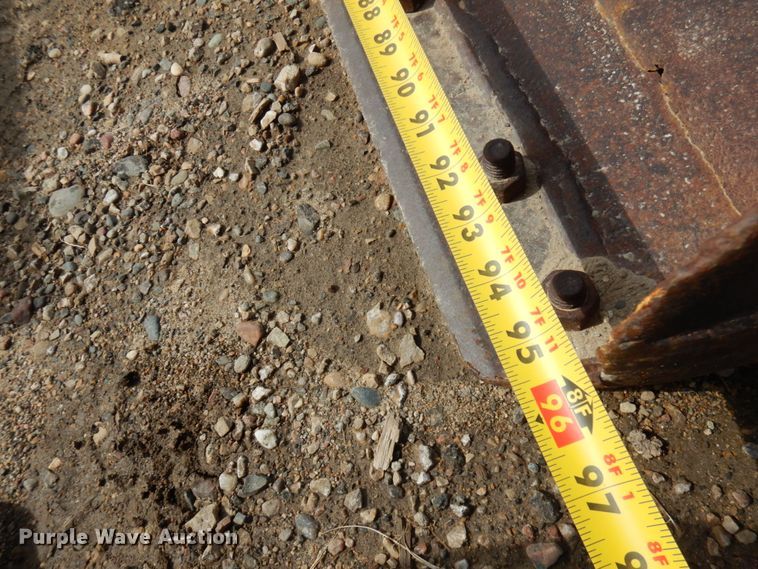 image for item HR9108 96"W skid steer bucket