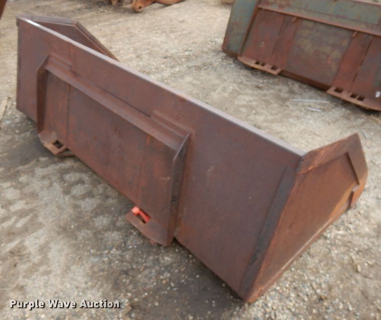 image for item HR9109 78"W skid steer bucket