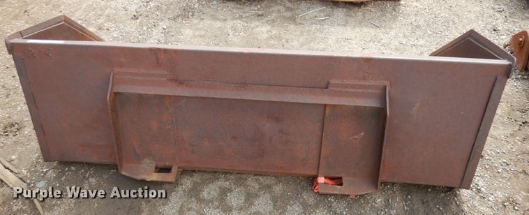 image for item HR9109 78"W skid steer bucket