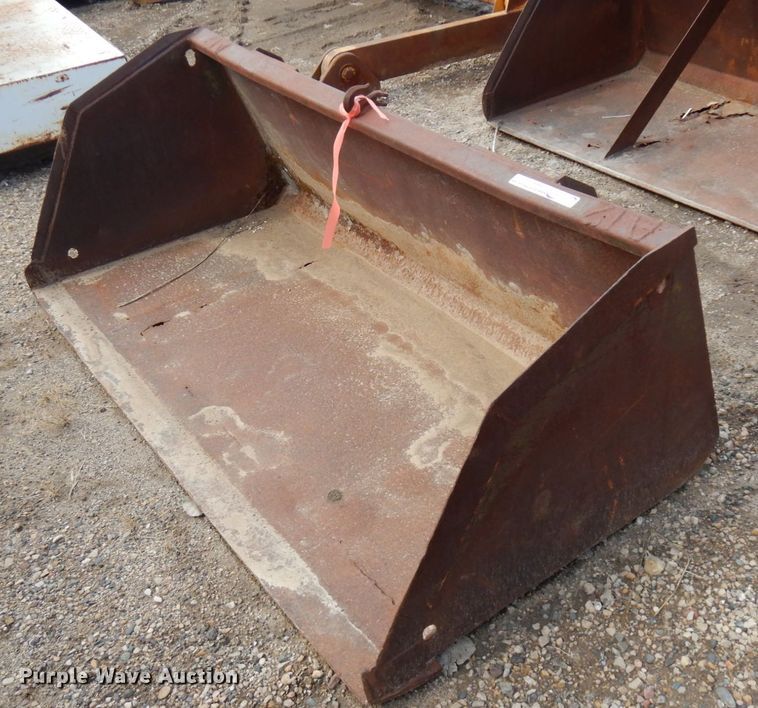image for item HR9110 66"W skid steer bucket
