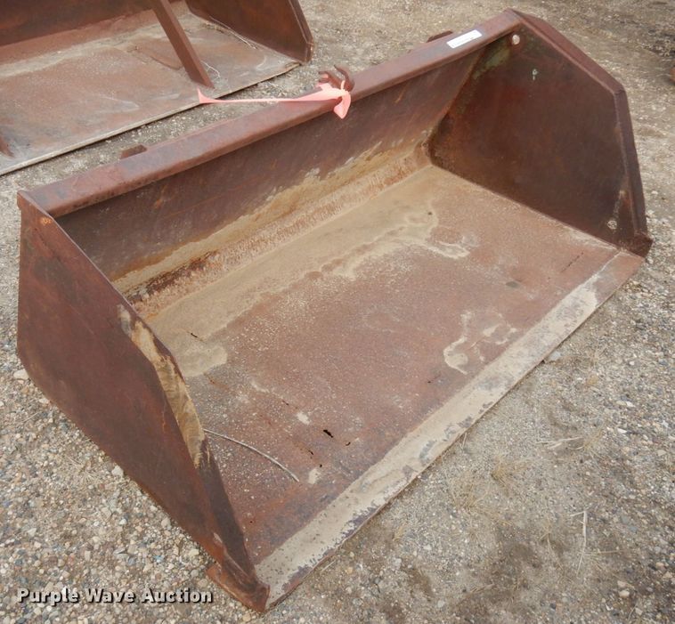 image for item HR9110 66"W skid steer bucket