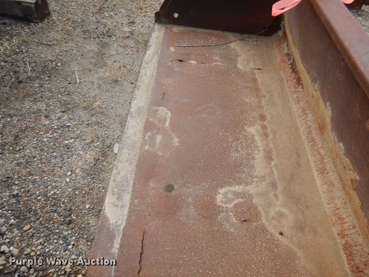 image for item HR9110 66"W skid steer bucket