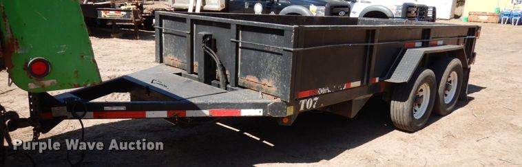 image for item HR9155 2002 Fost HD-1414  dump trailer
