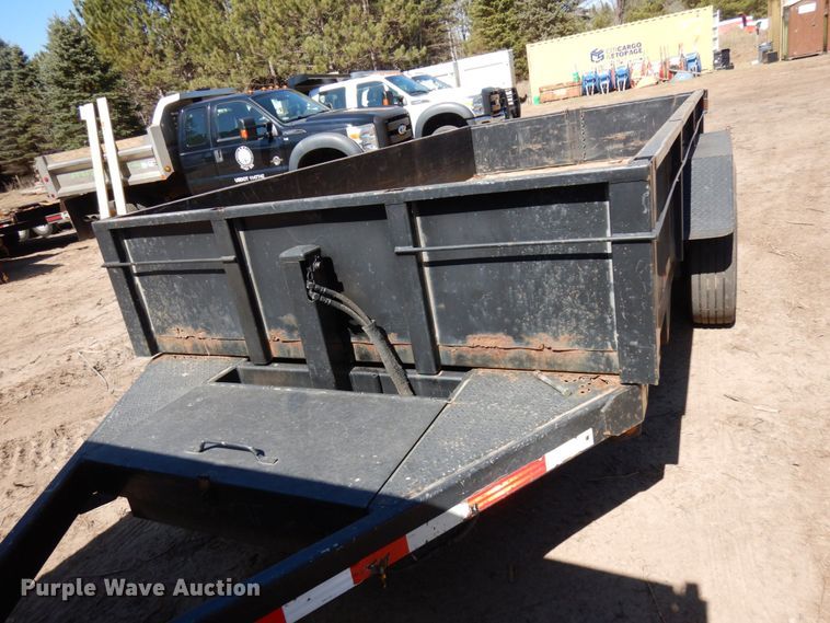 image for item HR9155 2002 Fost HD-1414  dump trailer