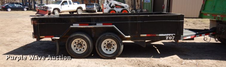 image for item HR9155 2002 Fost HD-1414  dump trailer