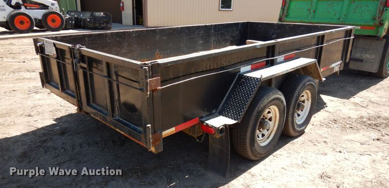 image for item HR9155 2002 Fost HD-1414  dump trailer