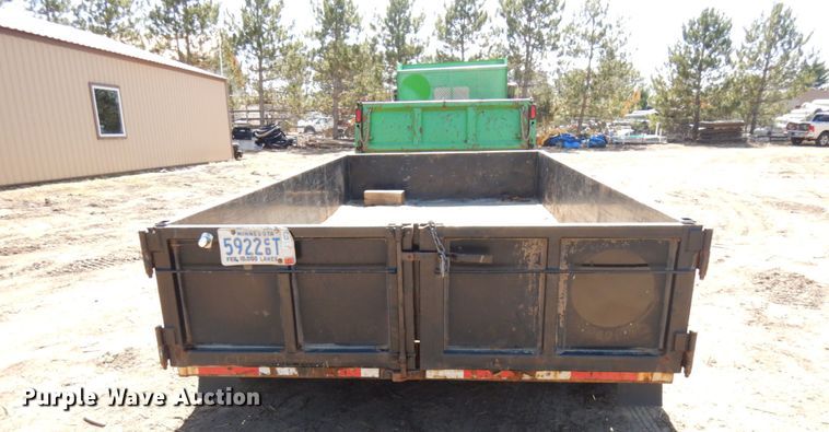 image for item HR9155 2002 Fost HD-1414  dump trailer