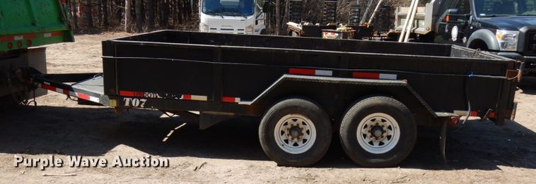 image for item HR9155 2002 Fost HD-1414  dump trailer