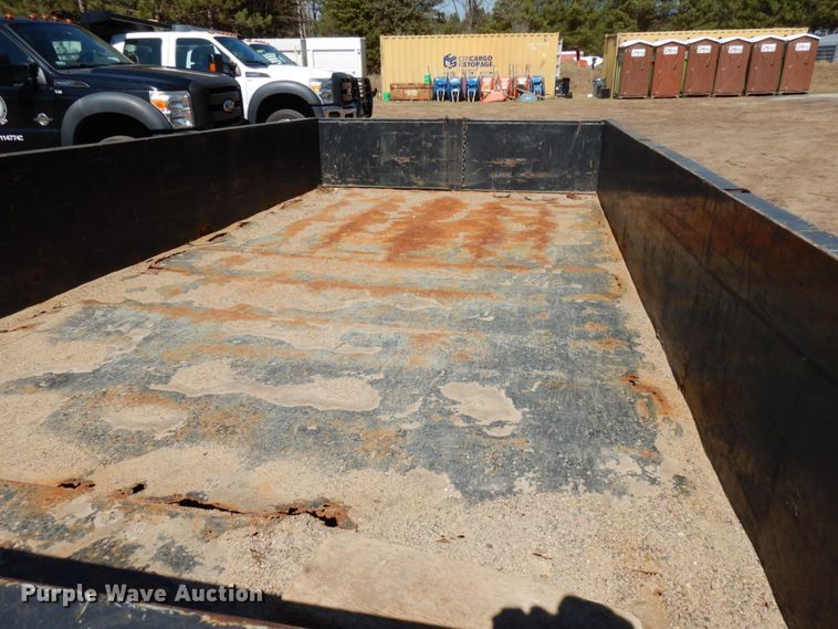 image for item HR9155 2002 Fost HD-1414  dump trailer