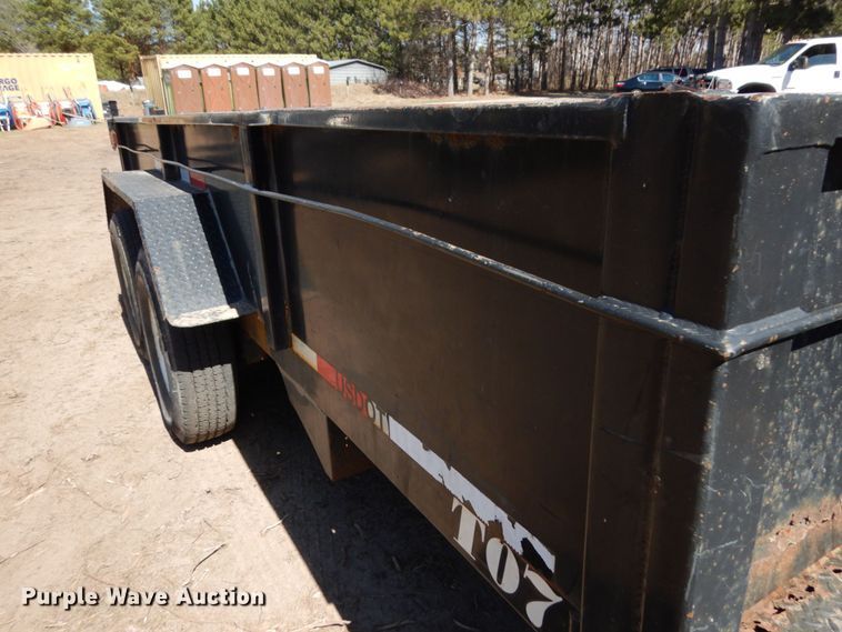 image for item HR9155 2002 Fost HD-1414  dump trailer