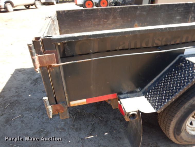 image for item HR9155 2002 Fost HD-1414  dump trailer