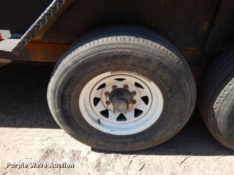 image for item HR9155 2002 Fost HD-1414  dump trailer