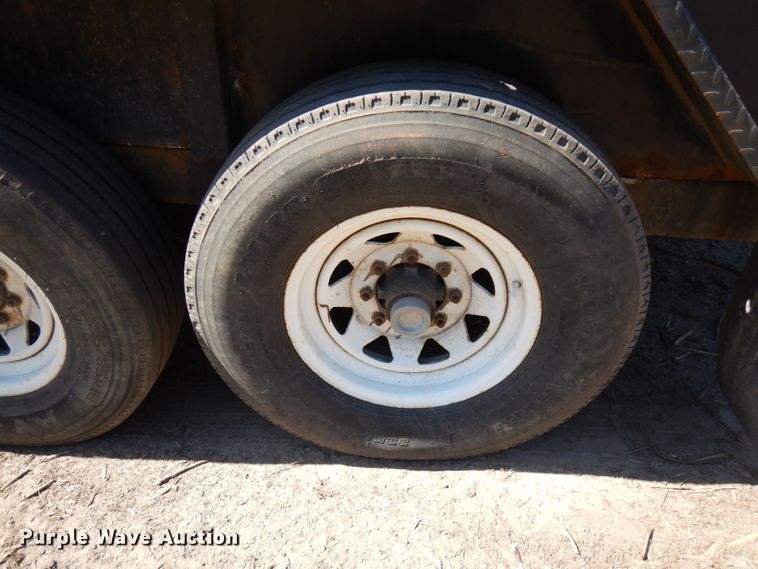 image for item HR9155 2002 Fost HD-1414  dump trailer