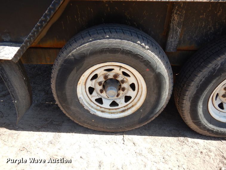 image for item HR9155 2002 Fost HD-1414  dump trailer