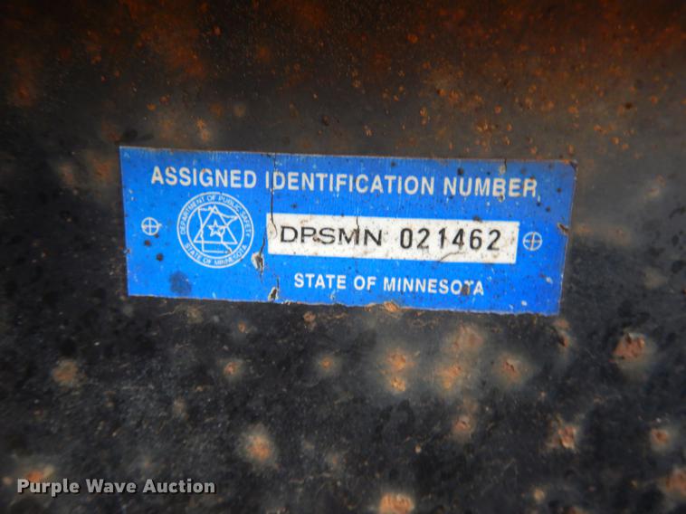 image for item HR9170 2003 equipment trailer