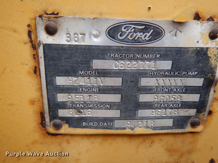 image for item HR9179 Ford A66  wheel loader
