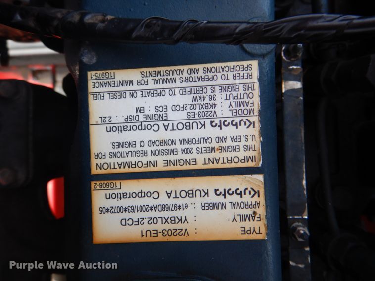 image for item HX9190 2005 Moffett M5500  forklift