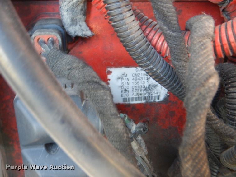 image for item HX9203 2008 Ford F750  utility / service truck