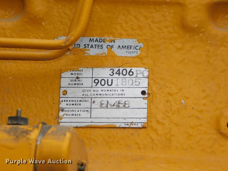 image for item HX9251 1993 Caterpillar SR4  generator