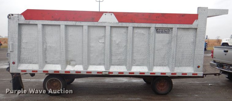 image for item II9813 Ravens aluminum dump bed