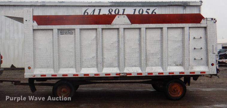 image for item II9813 Ravens aluminum dump bed