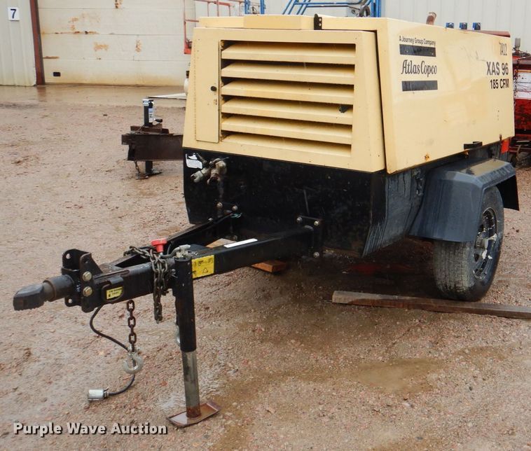 image for item II9929 2002 Atlas Copco XAS96  air compressor
