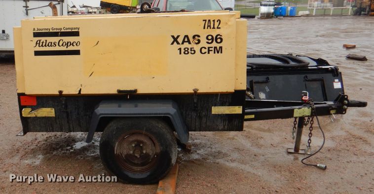 image for item II9929 2002 Atlas Copco XAS96  air compressor