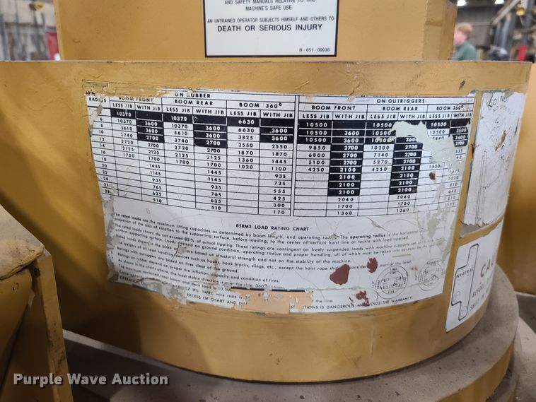 image for item IQ9029 Drott 85RM2  carry deck crane