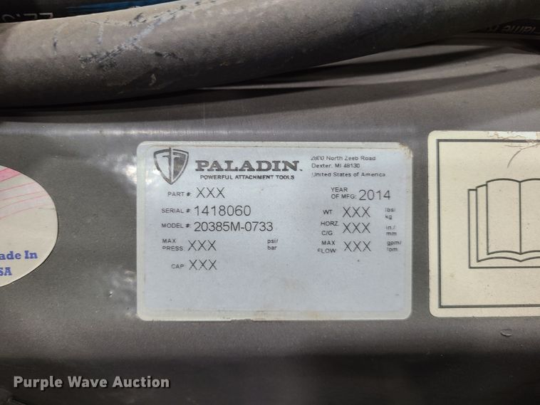 image for item IQ9031 Sweepster 84"W skid steer broom