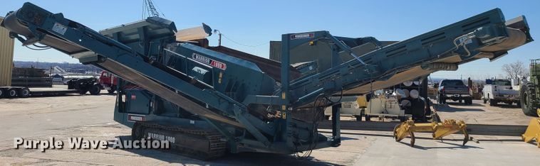 image for item IQ9081 2004 Powerscreen Warrior 1800  screening plant