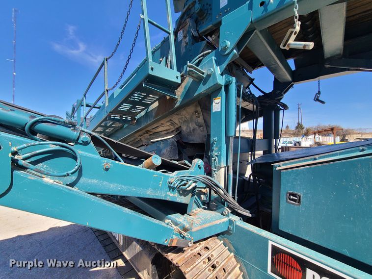 image for item IQ9081 2004 Powerscreen Warrior 1800  screening plant