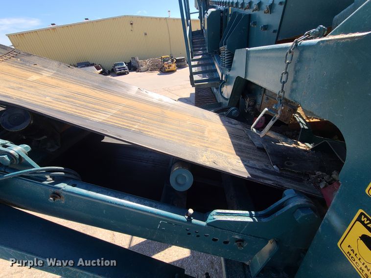 image for item IQ9081 2004 Powerscreen Warrior 1800  screening plant