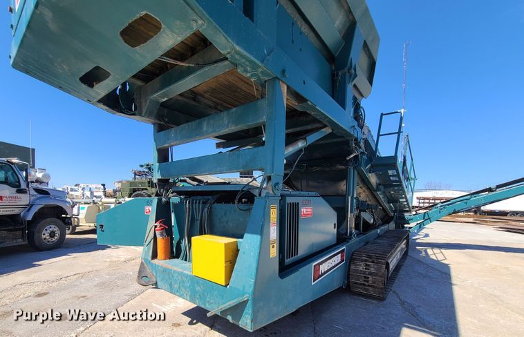 image for item IQ9081 2004 Powerscreen Warrior 1800  screening plant