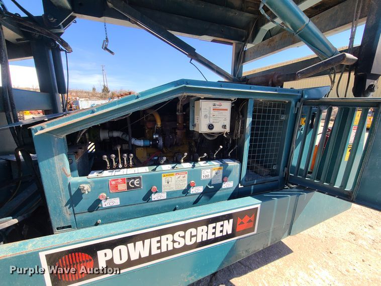 image for item IQ9081 2004 Powerscreen Warrior 1800  screening plant