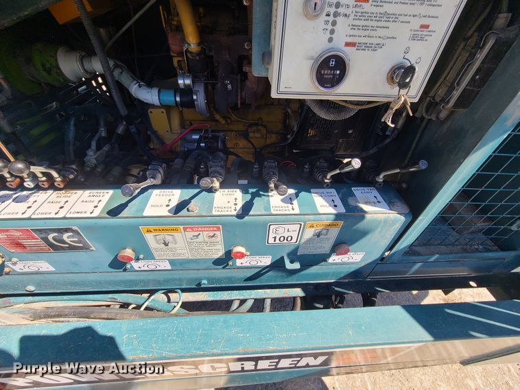 image for item IQ9081 2004 Powerscreen Warrior 1800  screening plant